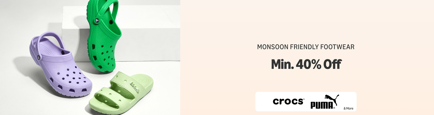 Monsoon Friendly Footwear